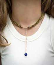 Load image into Gallery viewer, Anki Green Garnet Necklace