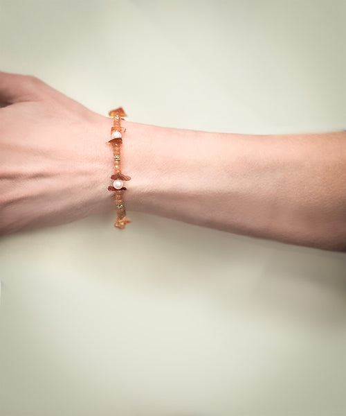 Into The Fire Gem Bracelet