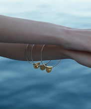 Load image into Gallery viewer, Citrine Mezza Luna Slider Bangle