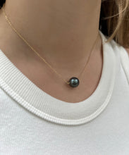 Load image into Gallery viewer, Tia Tahitian Pearl Chain Necklace