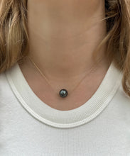 Load image into Gallery viewer, Tia Tahitian Pearl Chain Necklace