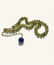Load image into Gallery viewer, Anki Green Garnet Necklace