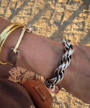 Load image into Gallery viewer, Catena Chunky Silver Bracelet