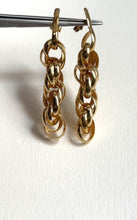 Load and play video in Gallery viewer, Catena Gold Chain Earrings