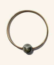 Load image into Gallery viewer, Grey Labradorite Arm ring