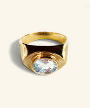 Load image into Gallery viewer, Ayna Aquamarine Ring