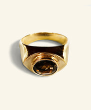 Load image into Gallery viewer, Ayna Smoky Quartz Ring