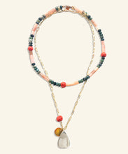 Load image into Gallery viewer, Silver  Bell Charm Necklace