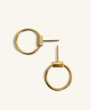 Load image into Gallery viewer, Cardea Grande Gold Earrings