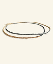 Load image into Gallery viewer, Hypatia hematite wrap necklace
