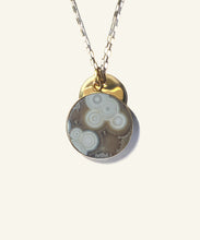 Load image into Gallery viewer, PEACE PIPE Ocean Jasper Medallion