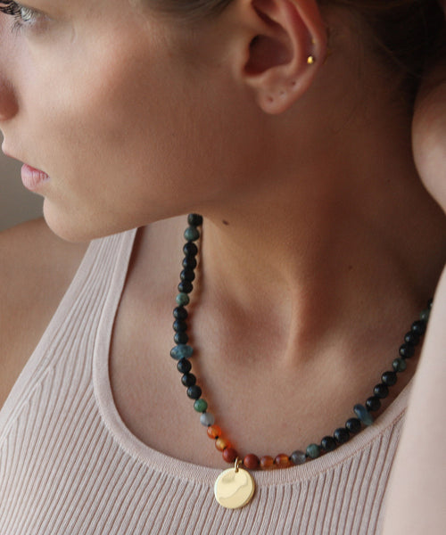 Opis Knotted Orb Necklace