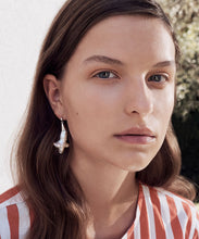 Load image into Gallery viewer, Arethusa silver studded pearl earrings