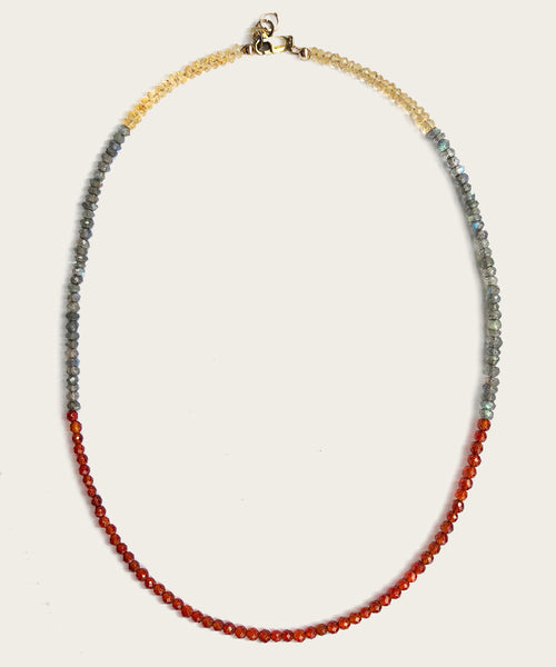Blood and Sun Necklace