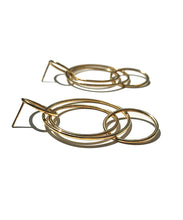 Load image into Gallery viewer, Galactic Gold Hoops