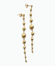 Load image into Gallery viewer, Align gold bauble earrings