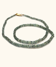 Load image into Gallery viewer, Green Sapphire Necklace