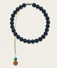 Load image into Gallery viewer, Mat Onyx Necklace