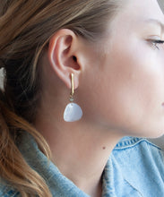 Load image into Gallery viewer, Pele Tears Agate Earrings