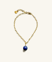 Load image into Gallery viewer, Chain Lapis Lazuli anklet
