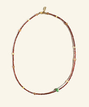 Load image into Gallery viewer, EKTA garnet necklace
