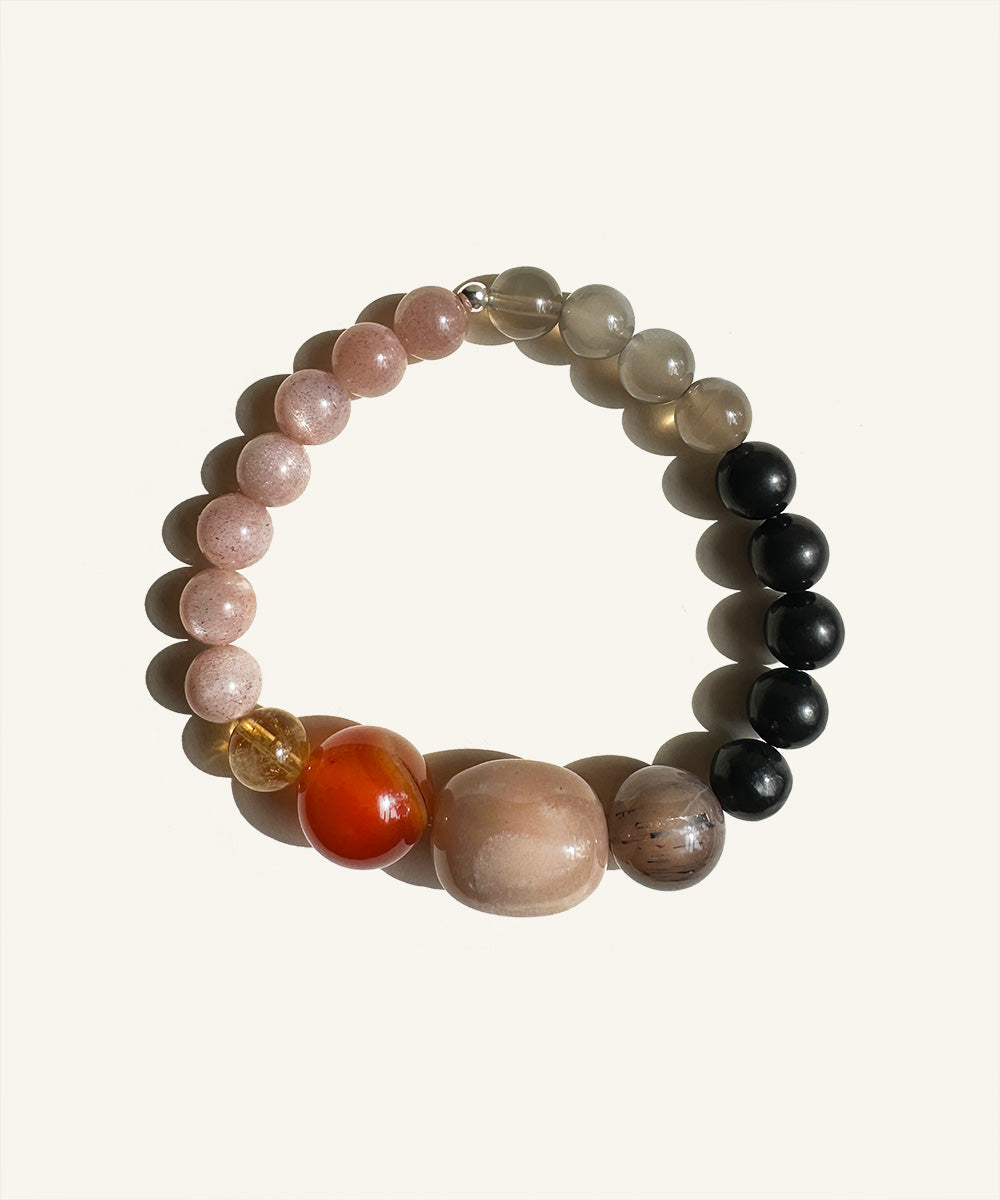 I AM ABUNDANT Gemstone Bracelet