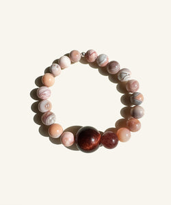 I AM BOLD  Gemstone Bracelet