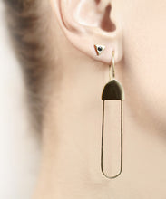 Load image into Gallery viewer, Gold Antenna Earrings
