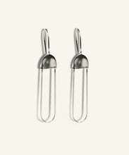 Load image into Gallery viewer, Silver Antenna Earrings
