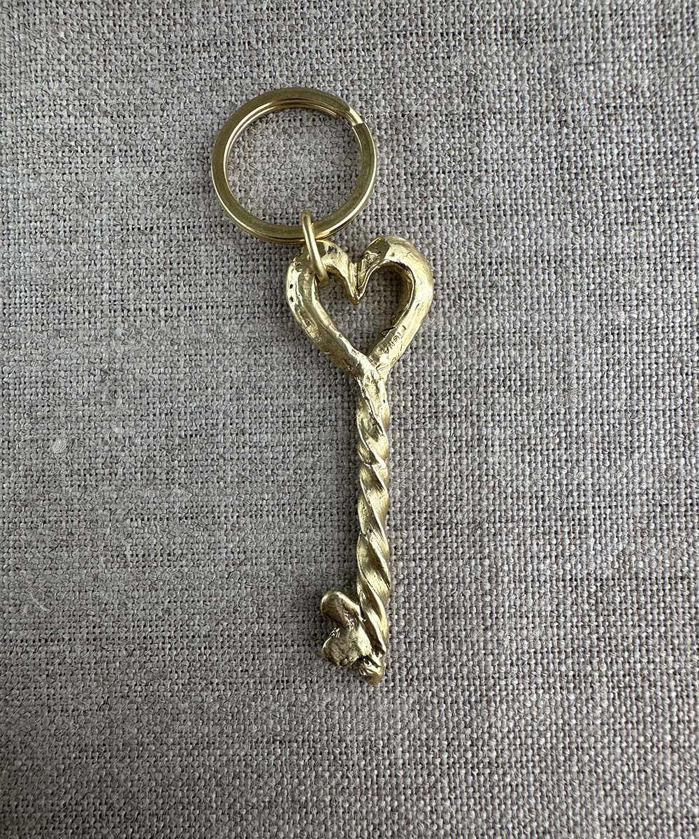 Unicorn Key. Brass