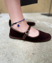 Load image into Gallery viewer, Midnight beaded Lapis anklet
