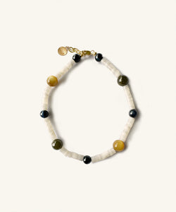 Solstice beaded anklet