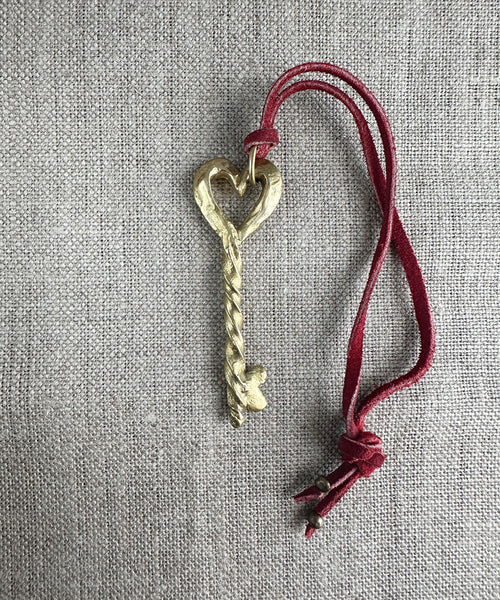 Unicorn Bag Charm. Brass