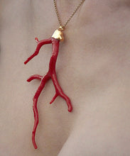 Load image into Gallery viewer, Venus Coral branch necklace POA

