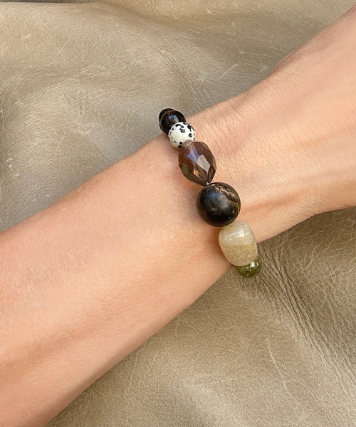 I AM FREE Gemstone Bracelet