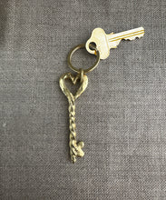 Load image into Gallery viewer, Unicorn Key. Brass
