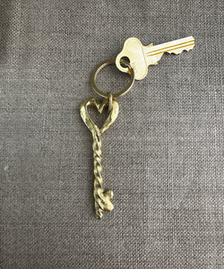 Unicorn Key. Brass