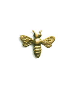 Bee gold stud