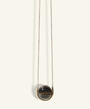 Load image into Gallery viewer, Pele Smokey Quartz Sphere with Silver Chain
