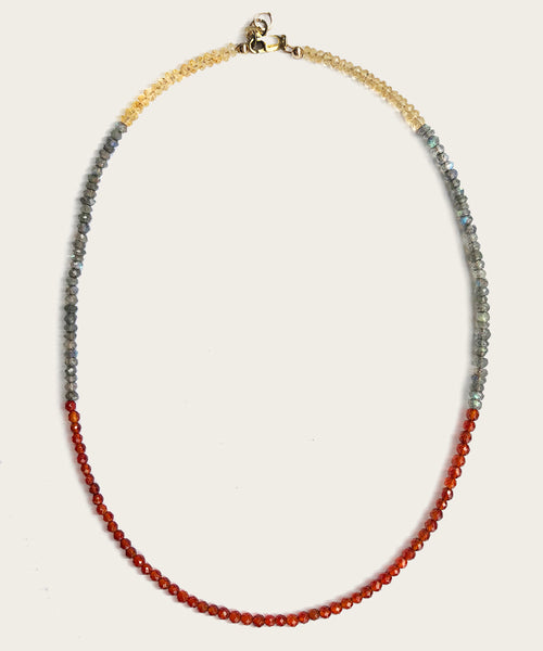 Blood and Sun Necklace