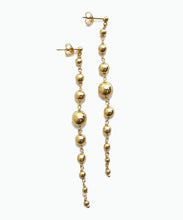 Load image into Gallery viewer, Align gold bauble earrings
