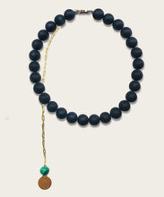 Load image into Gallery viewer, Mat Onyx Necklace

