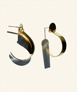Sabre Gold Earrings